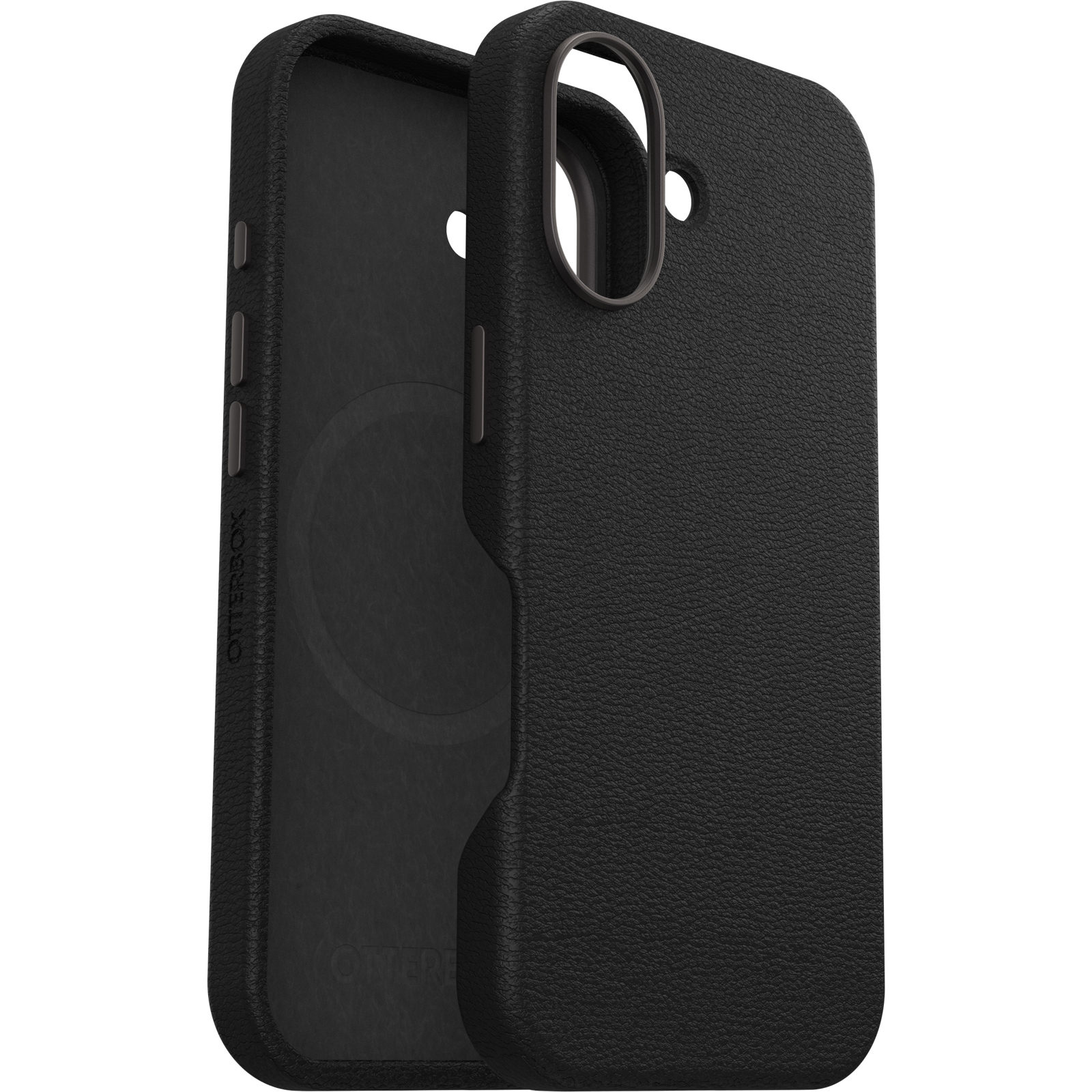 OTTERBOX SYMMETRY CACTUS LEATHER CASE FOR IPHONE 16 - NOIR ASH