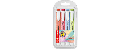 STABILO PASTEL HIGHLIGHTERS WITH ANTI-DRY-OUT TECH - GREAT FOR GERALDTON STUDY