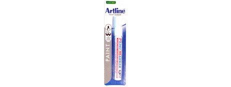 UNSPECIFIED MANUFACTURER PERMANENT WHITE MARKER PEN FOR DARK SURFACES - QUICK DRY