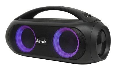 GENERIC AUDIO SOLUTIONS PORTABLE RGB DISCO BOOM BOX SPEAKER FOR OUTDOOR FUN