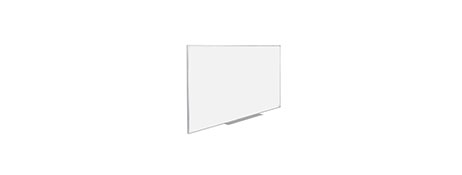 QUARTET PREMIUM PORCELAIN SLIMLINE WHITEBOARD 1800X1200MM - HEAVY DUTY