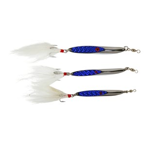 UNSPECIFIED LURE MANUFACTURER HOLOGRAPHIC DARTING LURE FLY HOOK FOR GERALDTON ANGLERS