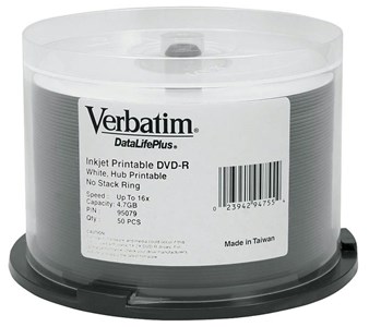 EXCEL (ASSUMED BASED ON FEATURE CONTEXT) HIGH-SPEED DVD-R DISCS WITH BRILLIANT PHOTO PRINTING