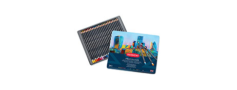 PROCOLOUR PENCILS: SMOOTH GLIDE & RICH COLOUR ART SUPPLIES