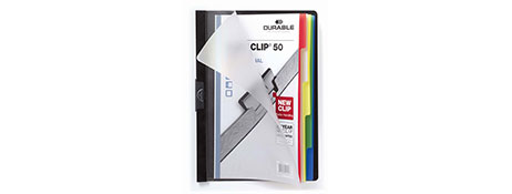 UNSPECIFIED MANUFACTURER (IMPLIED HIGH QUALITY BUSINESS FOLDER) DURABLE A4 PRESENTATION FOLDER WITH 5-PART INDEX - BLACK