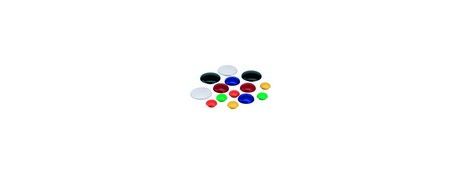 QUARTET ASSORTED COLOUR MAGNETS FOR WHITEBOARDS & DISPLAYS