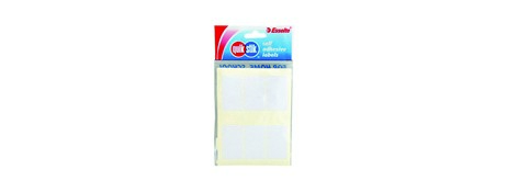 QUIKSTIK PERMANENT WHITE LABELS HANGSELL PACK - SMALL JOBS