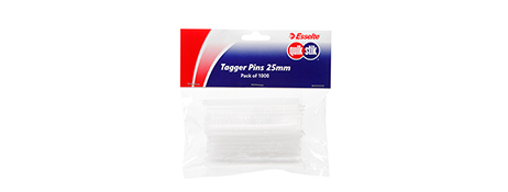 QUIKSTIK TAGGER GUN PINS 1000 PACK FOR FABRIC LABELLING