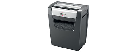 REXEL MOMENTUM CROSS CUT SHREDDER FOR HOME OFFICE SECURITY