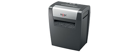 REXEL MOMENTUM P4 CROSS CUT SHREDDER FOR HOME OFFICE SECURITY