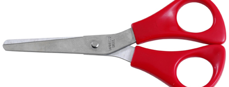 GENERIC CRAFT TOOLS KIDS' SAFETY SCISSORS FOR FIRST-TIME CUTTERS | STAINLESS STEEL