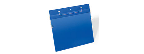 DURAPRINT (INFERRED FROM TEMPLATE LINK) A4 LANDSCAPE DOCUMENT POCKETS WITH WIRE FASTENING (PACK 50)