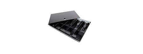 ESSELTE DURABLE MANUAL CASH DRAWER FOR RETAIL SECURITY - BLACK