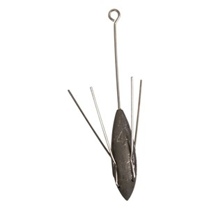 UNKNOWN MANUFACTURER GRAPNEL SURF CASTING SINKER FOR SECURE BEACH FISHING
