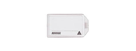 KEVRON EXECUTAG CLEAR LUGGAGE TAG FOR BUSINESS TRAVEL SECURITY