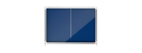 UNSPECIFIED MANUFACTURER LOCKABLE OUTDOOR NOTICE BOARD WITH SECURITY GLASS