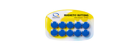 QUARTET COLOURFUL MAGNETS FOR OFFICE & HOME WHITEBOARDS