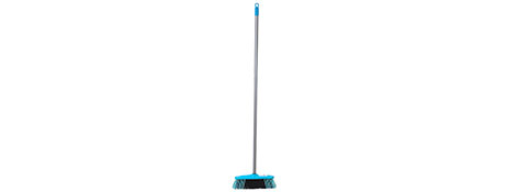CLEANLINK BLUE SOFT FIBRE PUSH BROOM FOR GLOSSY FLOORS