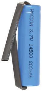 GENERIC COMPONENT SUPPLIER RECHARGEABLE BATTERY CELLS WITH SOLDER TABS FOR CUSTOM PACKS