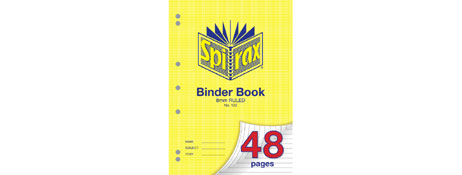 SPIRAX A4 48 PAGE RULED EXERCISE BOOK - LOCAL STOCK
