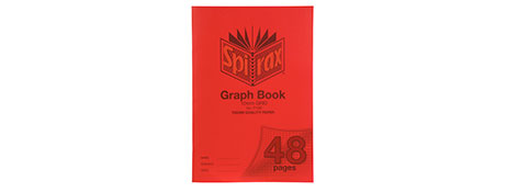 SPIRAX A4 48 PAGE STAPLED EXERCISE BOOK - 10MM RULED