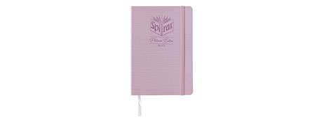 SPIRAX PLATINUM A5 FLAMINGO JOURNAL - SMOOTH LINED PAGES