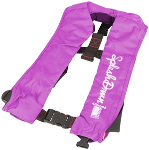SPLASHDOWN INFLATABLE PFD - LIGHTWEIGHT PINK MARINE SAFETY