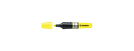 STABILO LUMINATOR YELLOW HIGHLIGHTER - LONG-LASTING LIQUID INK