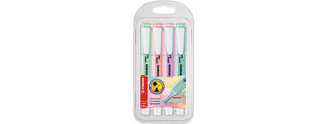 STABILO SWING COOL PASTEL HIGHLIGHTERS - ASSORTED COLOURS