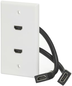 GENERIC/STANDARD AV COMPONENT GPO MOUNT WITH HDMI SOCKETS FOR AV INSTALLS