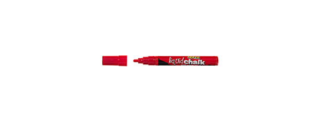 TEXTA LIQUID CHALK MARKER RED - WET WIPE FOR ALL BLACKBOARDS