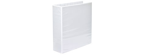 MARBIG DURABLE WHITE A4 INSERT BINDER FOR EASY FILE CUSTOMISATION