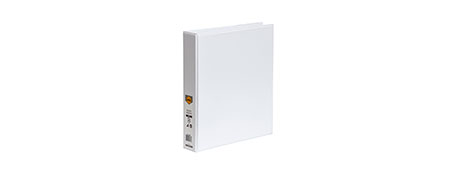 MARBIG DURABLE WHITE A4 INSERT BINDER - 300 PAGES CAPACITY