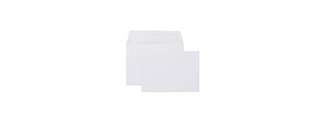 GENERIC STATIONERY WHITE C6 SELF SEAL ENVELOPES (114X162MM) FOR EVERYDAY MAIL
