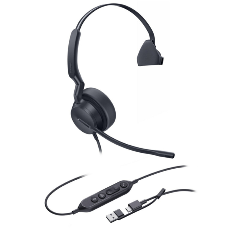 YEALINK UH42 USB HEADSET WITH NOISE CANCELLING MIC