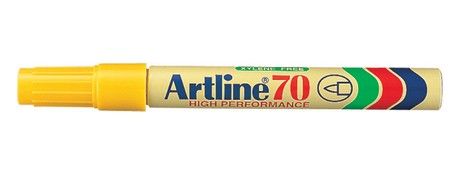 UNSPECIFIED MANUFACTURER YELLOW PERMANENT MARKER FOR STEEL, GLASS & WOOD